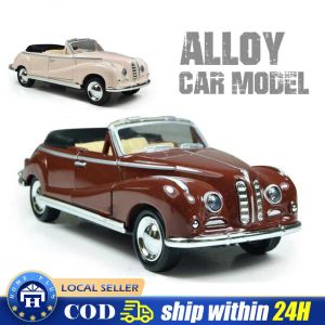 Die Cast 1/32 Scale BMW Convertible Version Alloy Car Model Beige Wine Red Emulation Car Model Collection Toy