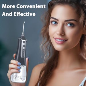 Electric Water Flosser Oral Care for Brace Tooth Cleaner Dental Floss for Braces Portable Oral Dental Irrigator Cordless Rechargeable Waterproof Bental Irrigator Fixed Teeth Oral Irrigator for Teeth Water Floss
