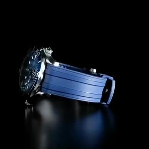 Curved End Rubber Strap for Omega x Swatch Moonswatch for Seamaster 300 Sport Waterproof Men tpu Replace Bracelet Watch Band 20m
