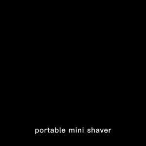 Mini Men Electric Shaver Wet Dry Use Pisau cukur lelaki USB Rechargeable Portable 剃须刀