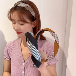 Cài tóc vải kaki thời trang Hàn Quốc thanh lịch sang trọng cho nữ