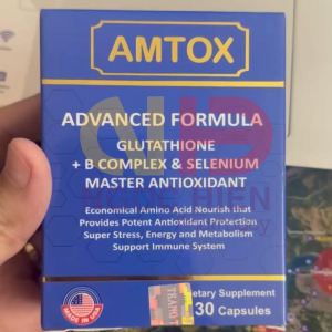 Viên uống Amtox – Tăng cường miễn dịch bảo vệ cơ thể khỏi tác động của oxy hóa (30 viên)