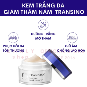 Kem dưỡng sáng mờ nám & thâm Transino Whitening Repair Cream 35g Nhật Bản