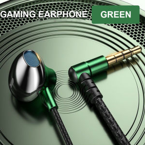 Newmsnr | 6D Surround Sound Gaming Earphones Super Bass In Ear Headphones 3.5MM Wired Control Earbuds Gamer Headsets With HD Mic Handsfree
