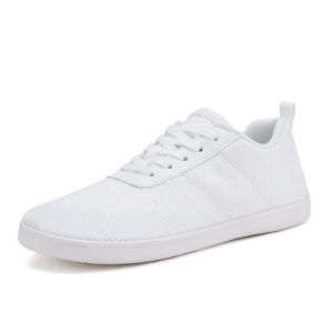 Large Size Wide Mens Casual Shoes Outdoor Barefoot Walking Shoes Soft Bottom Fat Foot Sport Shoes Breathable Mesh Upper