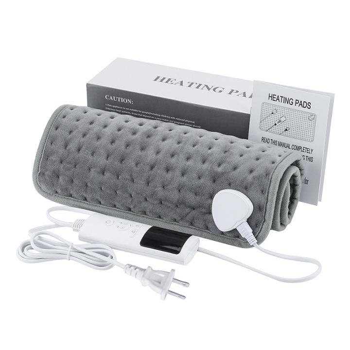 Electric Heating Pad for Back Pain & Cramps Relief Portable Heating Pad ...