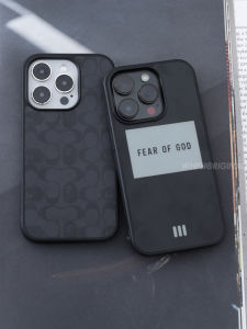 Fog  17Promax Magnetic Absorption Phone Case Matte Anti-Fall Simple Original High End Hard Shell for  16 Personality Small Audience