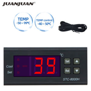 ETC-3000 Thermoregulator Temperature Controller Defrost and Fans Alarm Thermostat Regulator