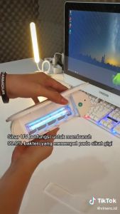Vinero Orion Smart Toothbrush Sterilizer Carbon Fiber UV Light Holder