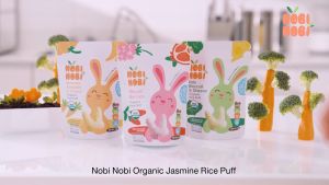 Nobi Nobi Organic Jasmine Rice Puffs (15G/40G) 6 Flavors Baby Kids Toddlers Healthy Snack 宝宝有机米饼