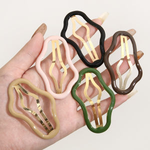 New Korean Cloud Hairpin Hair Clip Sweet Fashion Metal bb Clip for Woman Girls Hair Accessories