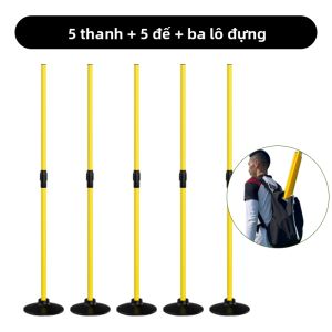 SO NICE | Cột Đánh Dấu Chướng Ngại Vật Tập Luyện Agility Bóng Đá Bóng Rổ