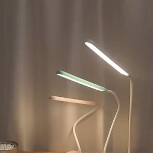 LED Touch Dimming Desk Lamp USB Charging Reading Eye Protection Table Light Learning Home Lighting Lampu Meja White Warm Natural
