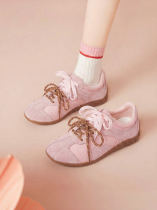 Agsdon | Pink Summer Thick-soled Trainer Shoes