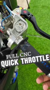 CNC QUICK RELEASE THROTTLE UNIVERSAL INDO / MALAYSIAN / THAI CONCEPT