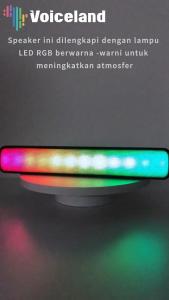 Soundbar TV Speaker Bluetooth Aktif Murah Salon Full Bass Sound Blutot Musik Box Dual lampu USB AUX