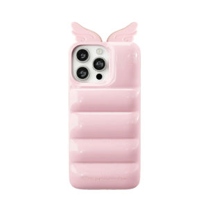 Full Coverage Pink Angel Wings Phone Case for  15Promax Anti-Fall Protection 14 Idol 13 High-End 16Pro Personalized Ins Style