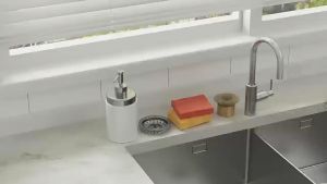 🇹🇭🚚พร้อมส่ง🚚 ครัว 304 อ่างล้างจานสแตนเลส ตู้ทำสบู่ ชั้นวางผ้าเช็ดตัว ชั้นเก็บของ อุปกรณ์ครัว ตะแกรงระบายน้ำ ที่เก็บฟองน้ำ ที่วางก๊อกน้ำ