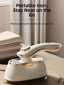 Portable Handheld Steam Iron Machine Small Size for Clothes Ironing Home Use Dormitory Use New Model 2025 Lightweight Design