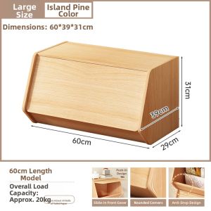 ZHUOHE | Stackable Storage Cabinet for Toys and Snacks