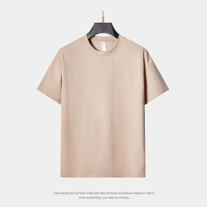HKRUT | Summer Mens Cotton T-shirt 280g