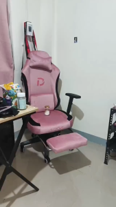 THEATT Computer Office Chair Reclining Computer Chair Gaming Seat Fabric Gaming Chair Home Leisure Chair
