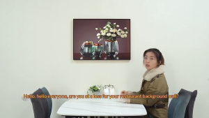 Flower Decoration Wall Painting Living Room Home Art Wall Decoration Painting Home Dector Mural