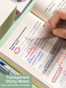 Translucent Sticky Memo Pads