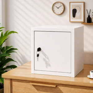 MENGMIAN | Single Door Lock Desktop File Cabinet