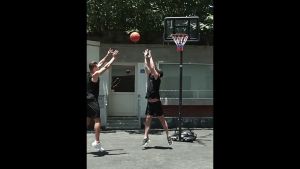 ALCO 【รับประกัน10ปี】แป้นบาสเก็ตบอล แป้นบาสเคลื่อนที่ได้ แป้นบาสปรับระดับได้  แป้นบาสสำหรับผู้ใหญ่ แป้นบาส แป้นบาสเด็ก basketball hoop 1.7-3.05m