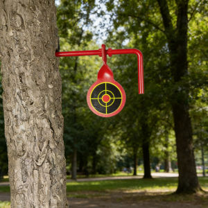 No Need for Wrench Self-Tapping Tree Insertion Shooting Practice Target 360-Degree Rotating Target Set