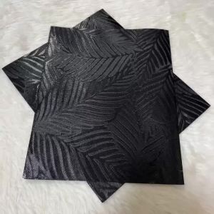 2026 Hot Sale African Hayes Sego Headtie 2Pcs/Pack Thick Green SEGO Head Tie For Nigerian Wedding Pary Outfits AT3048WMS-A1