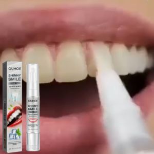 Ouhoe Teeth Whitening Pen Teeth Cleaning Care Fresh Breath Remove Yellow Teeth Remove Smoking Tooth Stains Teeth Whitening Pen 4ml