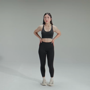 Terrel sportswear gym series women legging black celana olah raga wanita yoga running sport