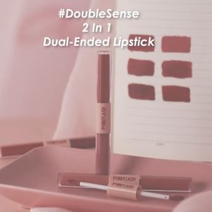 Tomato Mochi PINKFLASH 2 in1 Dual Liquid Lipstick Matte Velvet Tint / Lip Matte / Lip Velvet