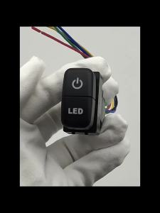 2025 Tương thích với Mitsubishi Lancer Outlander Pajero V73 V93 V97 Đèn sương mù sửa đổi đèn chạy ban ngày công tắc điện kép