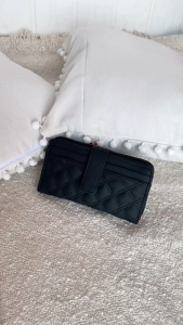 Dompet Panjang Wanita - Alfira Dompet Elegan Jahitan Quilted 17x10 cm | Banyak Slot Kartu