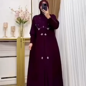 Amira Dress Matt Ceruty Mix Brukat Apk Payet Dress Wanita Kondangan Terbaru 2025 Kekinian Murah COD