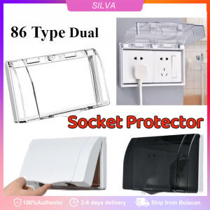 Dual Wall Switch Protection Cover Socket Waterproof Box Plate Outdoor Socket Box Cover Protector