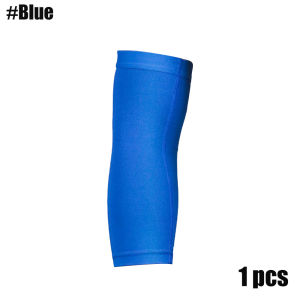 1 PC Breathable Arm Support Sleeve Sun UV Protection Basketball Running Fitness Armguards Sports Compress Elbow Pads Men & Women
