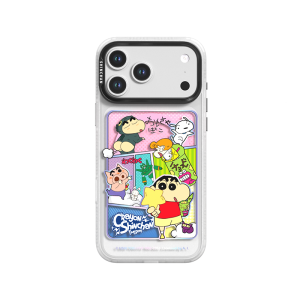Crayon Shinchan Phone Case with Shockproof TPU PC for iPhone 17 18 Pro Max Cover MYD102