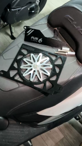 FUNTIMES MTORCYCLE Radiator Neck Cover ＆Radiator Cover Full CNC For Nmax Aerox v1&v2