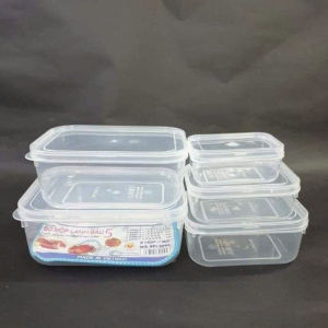 Bộ 5 hộp lạnh bầu Việt Nhật đựng thức ăn Hộp trữ đông an toàn tiện lợi MS 6685