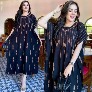 Daster lowo jumbo hitam busui baju wanita murah terbaru