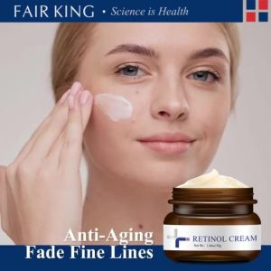 FAIR KING Retinol Cream Krim Retinol Ganda Anti penuaan Peremajaan Kulit Mengurangi Keriput Memudar Bintik-bintik Mencerahkan Firming Mengangkat Perawatan Kulit