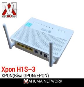 ONU ONT XPON H1S-3 WIRELESS ACCESS POINT BISA EPON ATAU GPON BUKAN ZTE