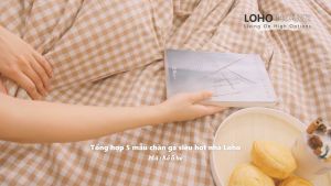 Bộ chăn ga gối Loho House | Set 4 món chất liệu cotton cao cấp mềm mại thoáng mát