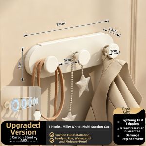 MOSHANG | Suction Cup Hook Clothes Hanger