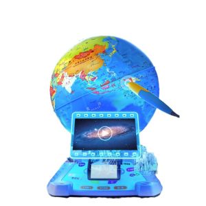 Vtech Earth Globe Audio-Visual Encyclopedia Touch Sound Childrens Geographical Enlightenment Toys AR Point Reading Early Education Equipment