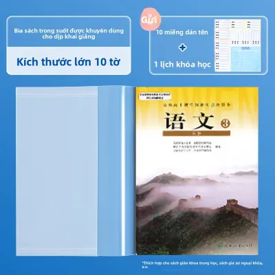 MPRINCE | Bìa Sách Chống Nước Cao Cấp Kích Thước 16k A4